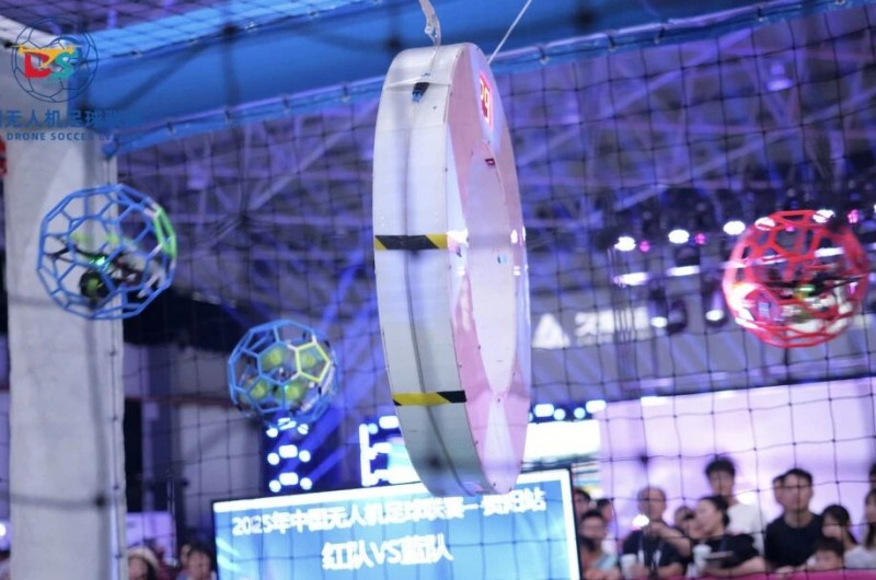 中國無人機(jī)足球聯(lián)賽貴陽精彩瞬間