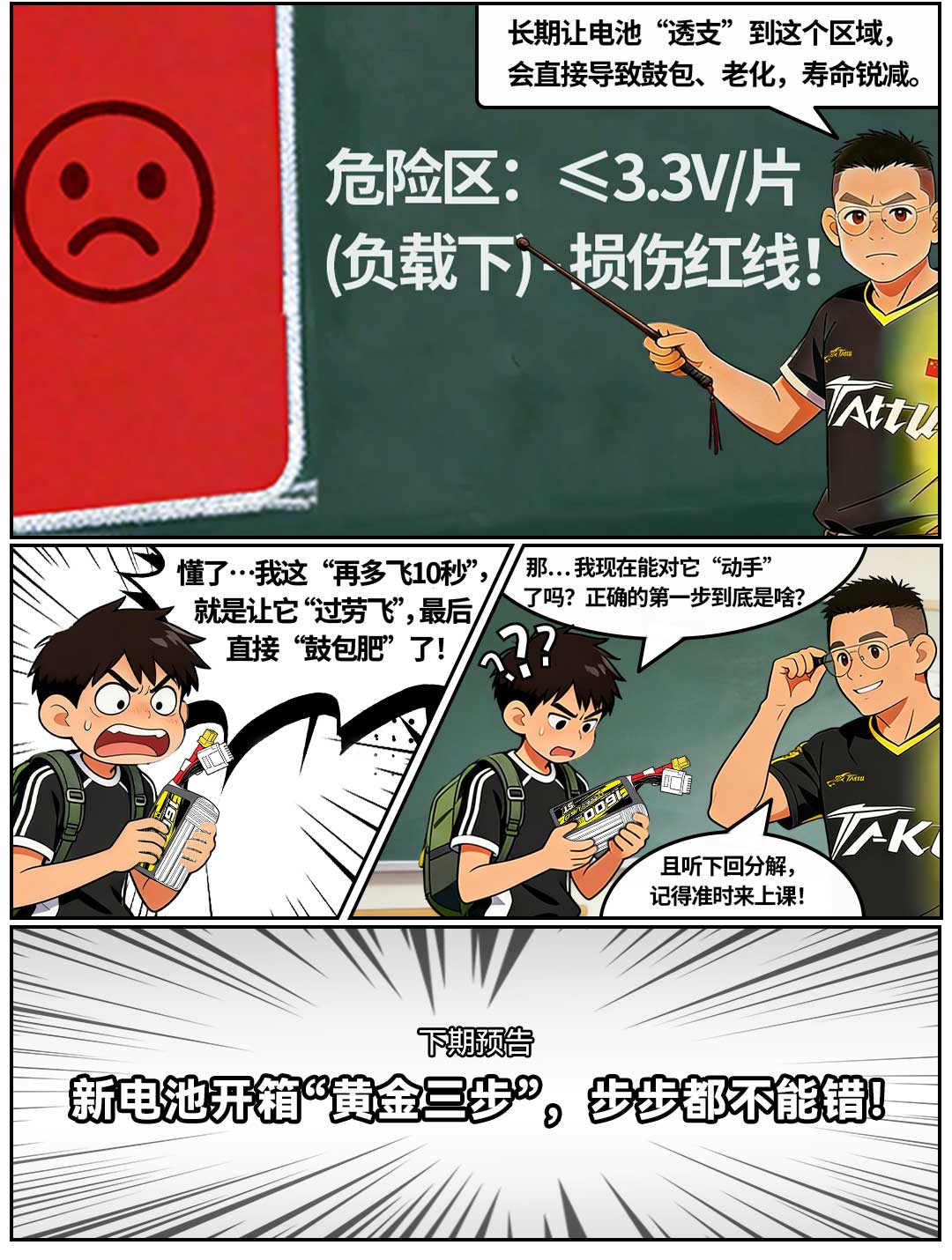 認(rèn)識穿越機(jī)電池幾大核心參數(shù)！